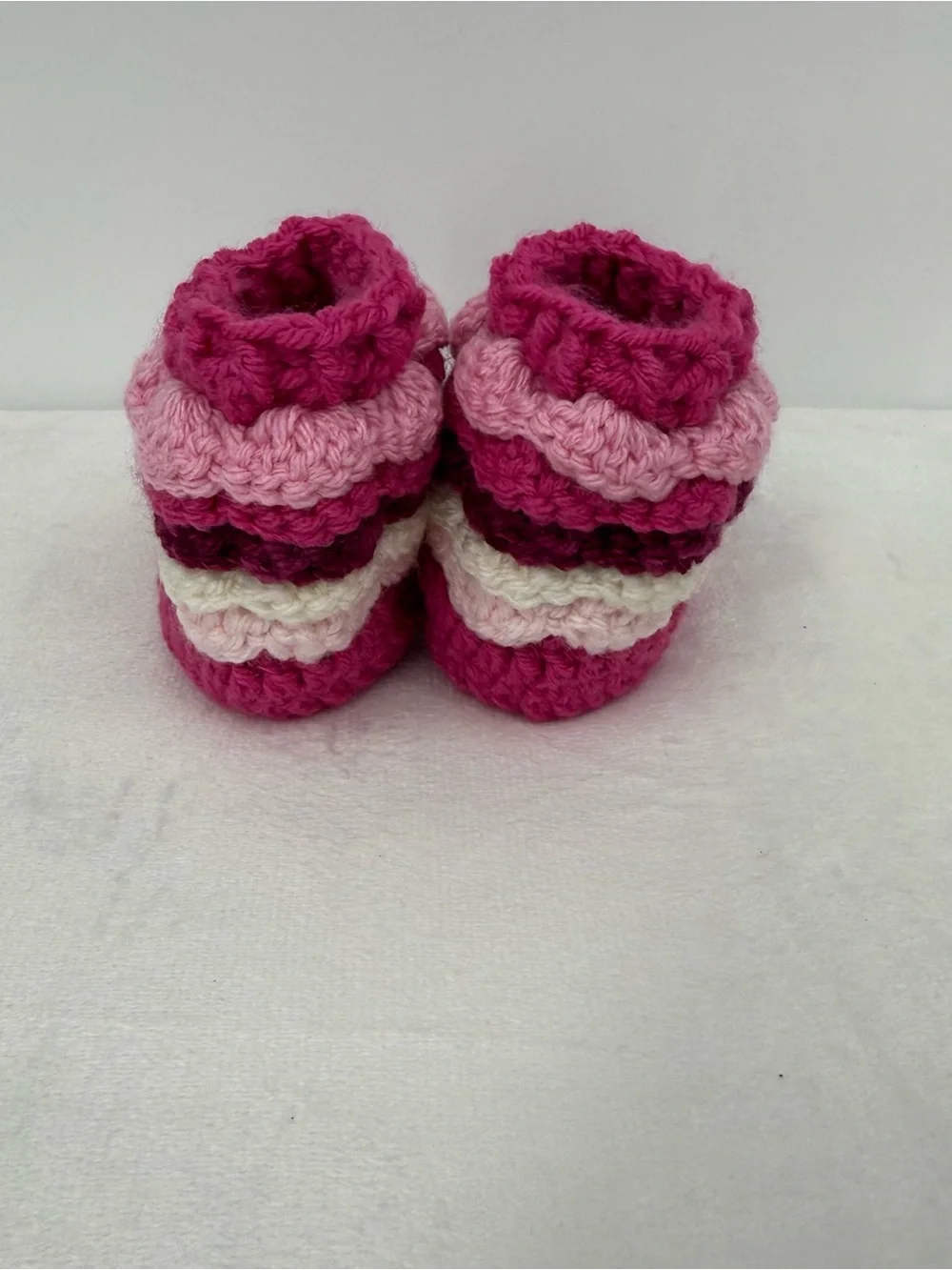 Handmade Crochet Newborn Gift Set - Hat, Sweater & Booties - Daisy Flower